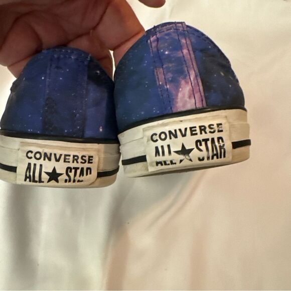 Converse Galaxy Blue and White Sneakers - Picture 9 of 14
